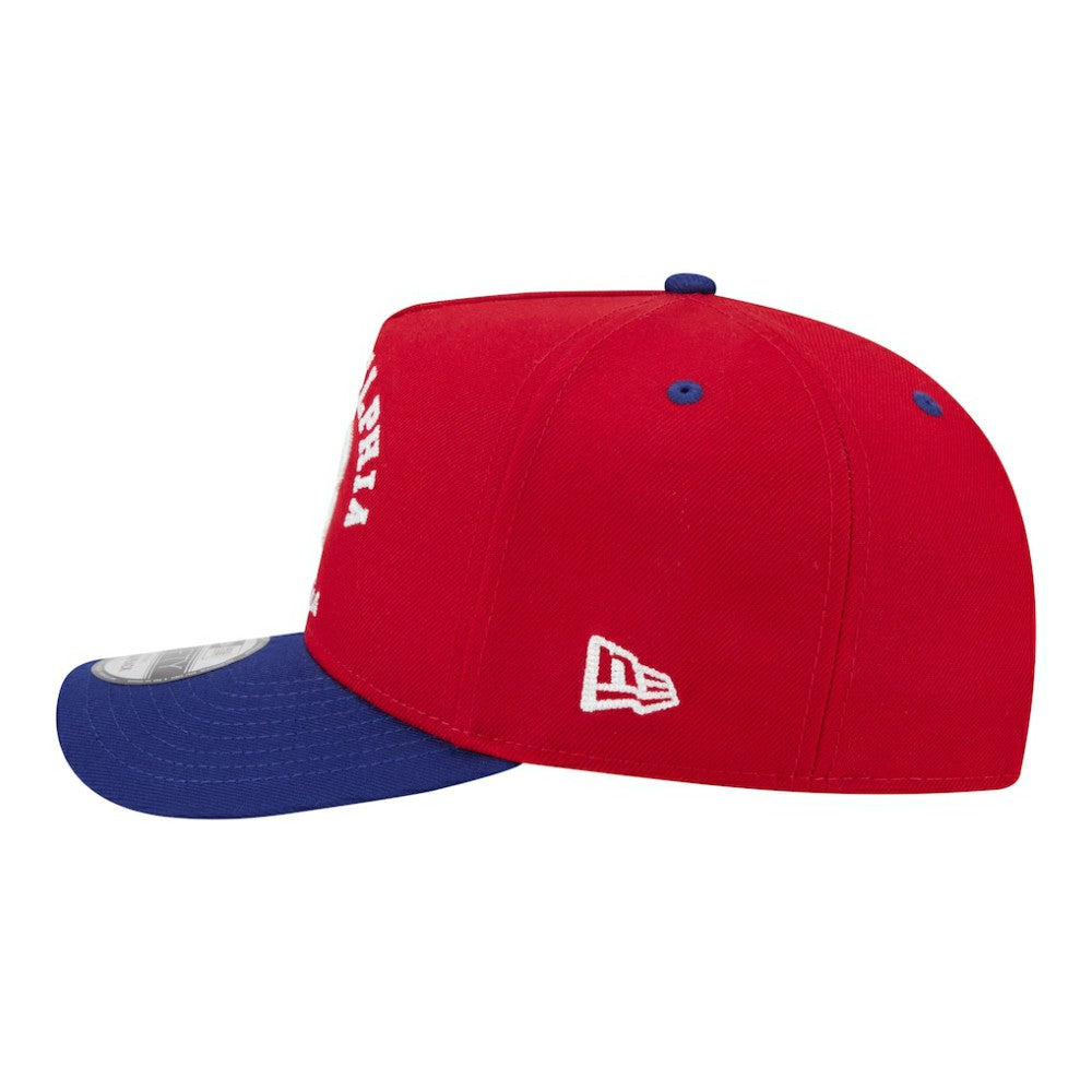 Philadelphia Phillies New Era Arched A-Frame 9FIFTY Adjustable Hat Lifestyle