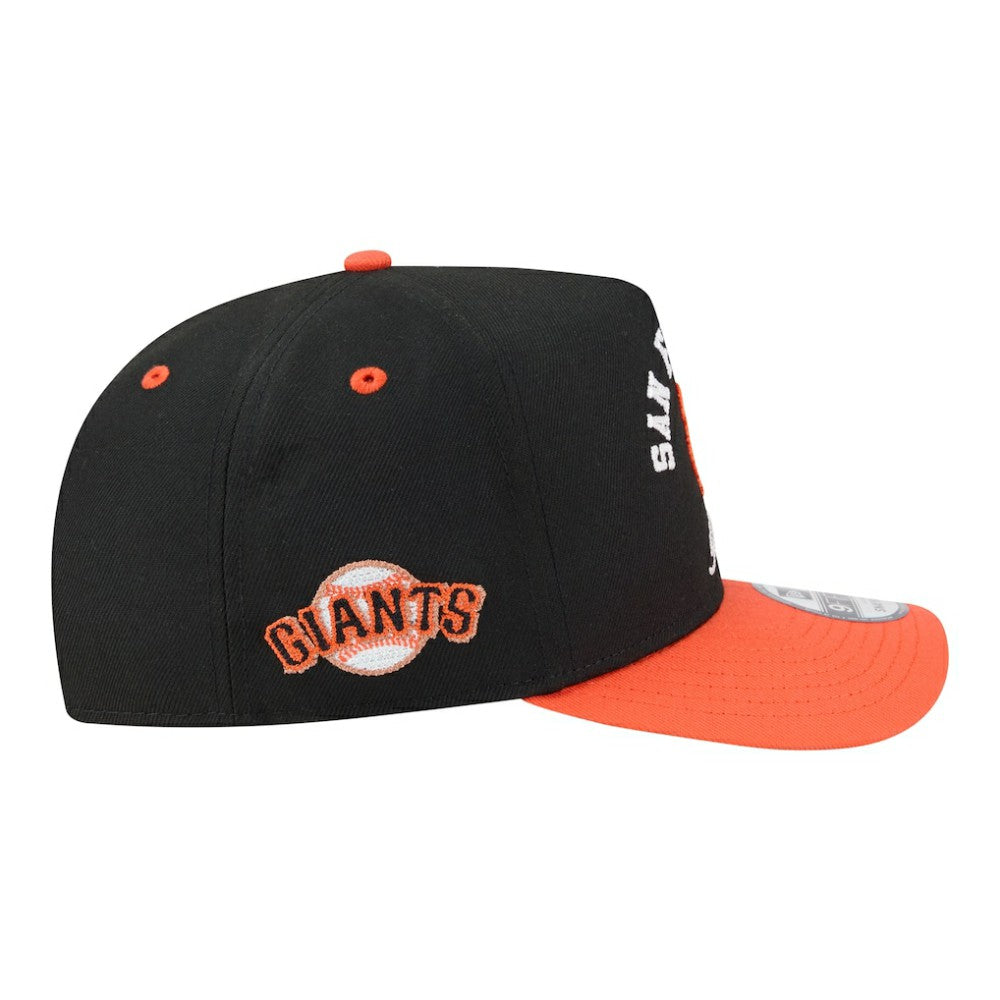San Francisco Giants New Era Arched A-Frame 9FIFTY Adjustable Hat Lifestyle