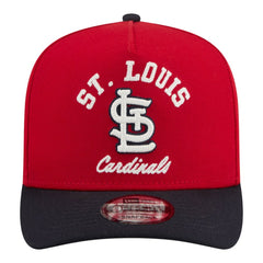St. Louis Cardinals New Era Arched A-Frame 9FIFTY Adjustable Hat Sale