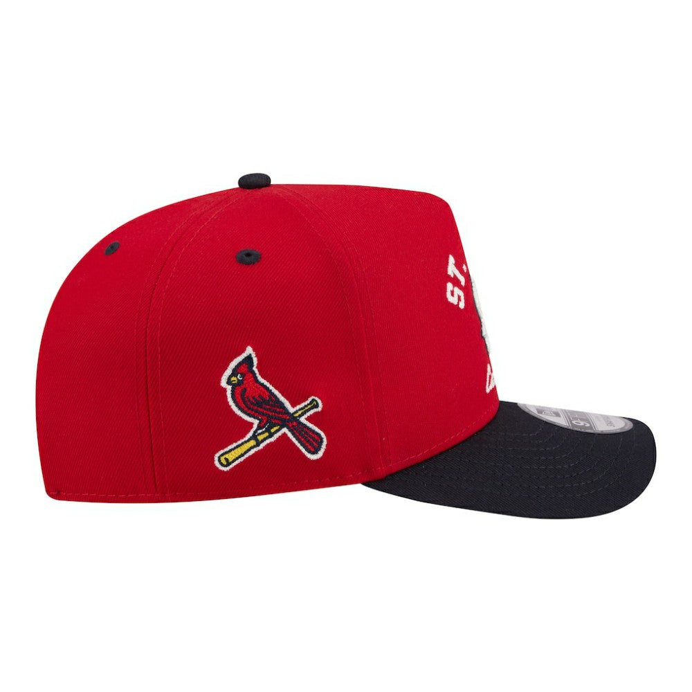 St. Louis Cardinals New Era Arched A-Frame 9FIFTY Adjustable Hat Sale