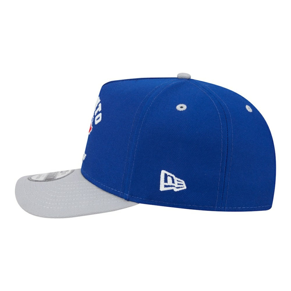 Toronto Blue Jays New Era Arched A-Frame 9FIFTY Adjustable Hat Lifestyle