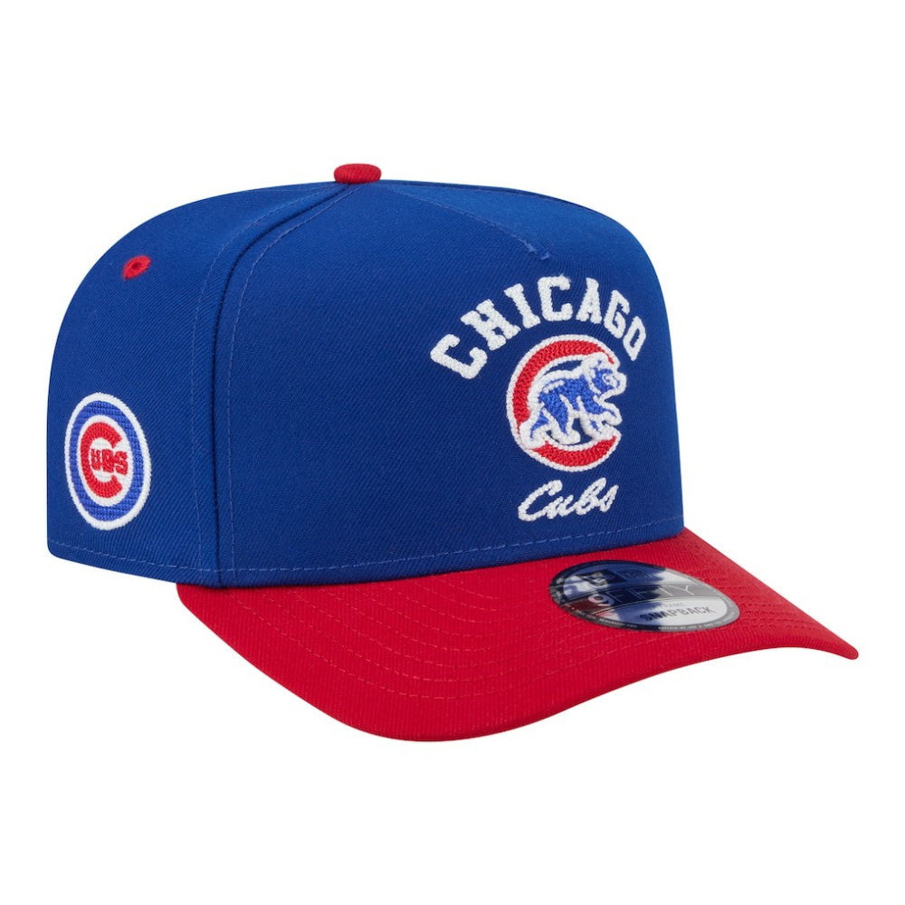 Chicago Cubs New Era Arched A-Frame 9FIFTY Adjustable Hat On Sale
