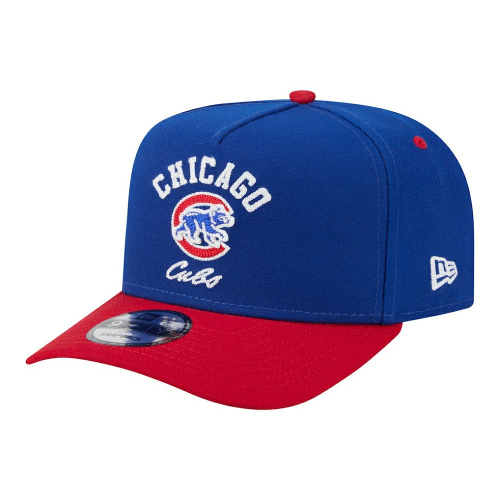 Chicago Cubs New Era Arched A-Frame 9FIFTY Adjustable Hat On Sale
