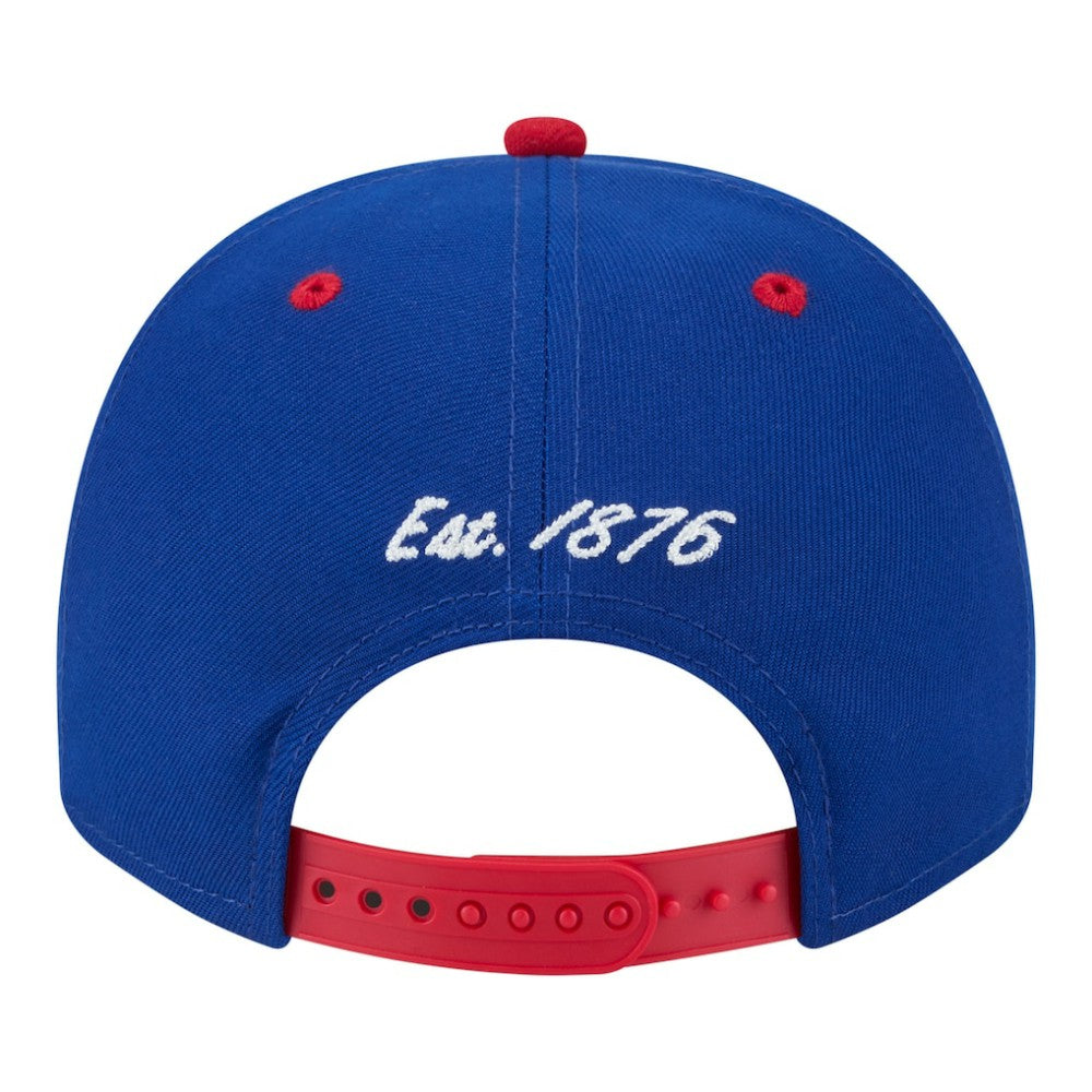 Chicago Cubs New Era Arched A-Frame 9FIFTY Adjustable Hat On Sale