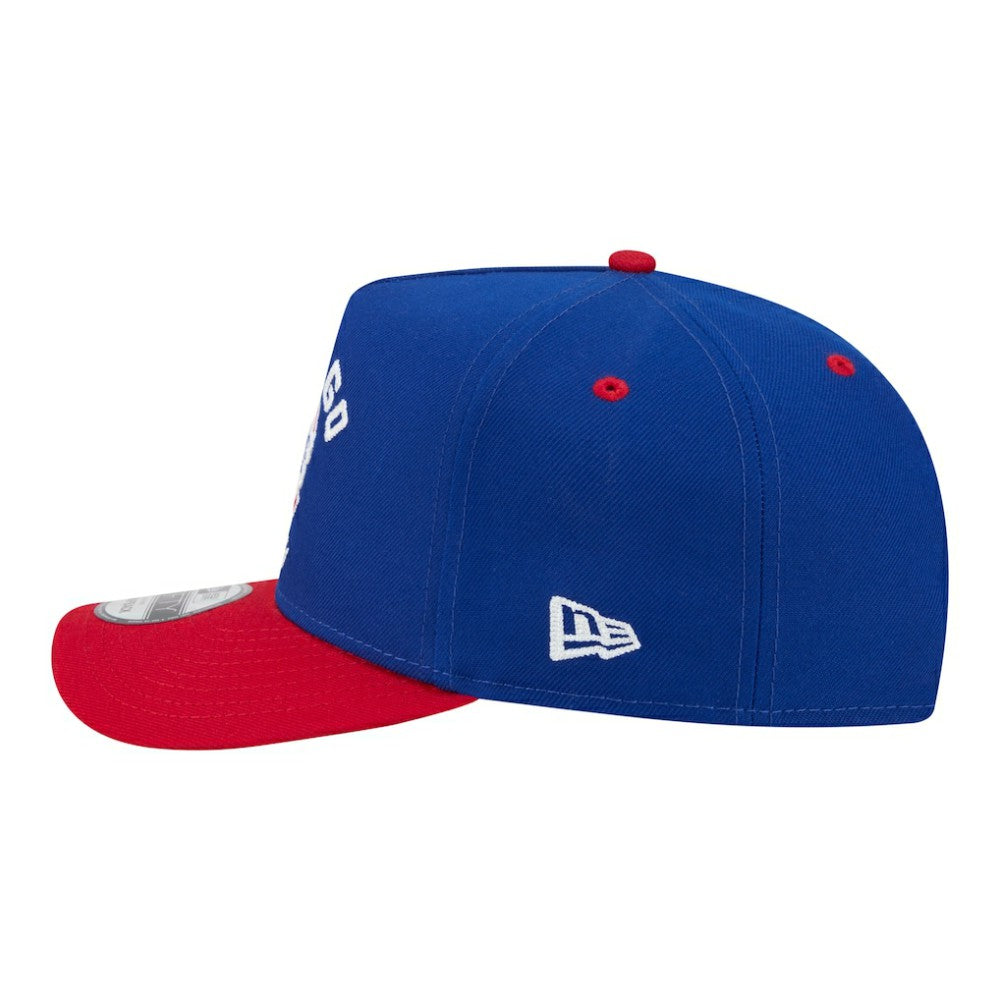 Chicago Cubs New Era Arched A-Frame 9FIFTY Adjustable Hat On Sale