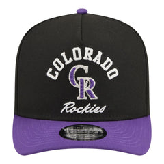 Colorado Rockies New Era Arched A-Frame 9FIFTY Adjustable Hat for sale