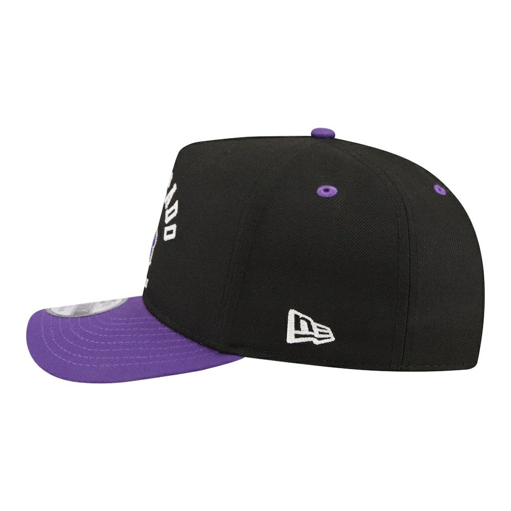 Colorado Rockies New Era Arched A-Frame 9FIFTY Adjustable Hat for sale