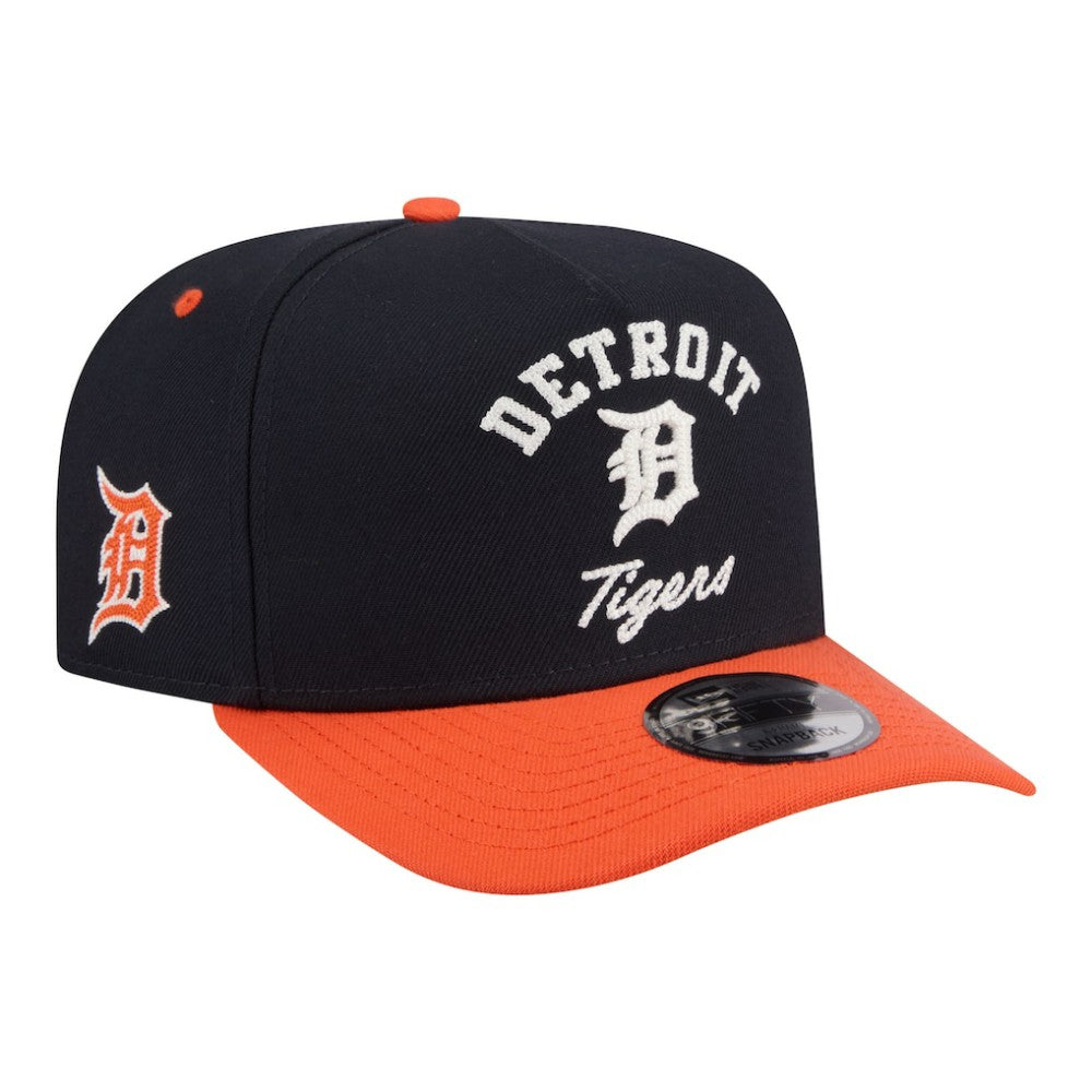 Detroit Tigers New Era Arched A-Frame 9FIFTY Adjustable Hat Sale