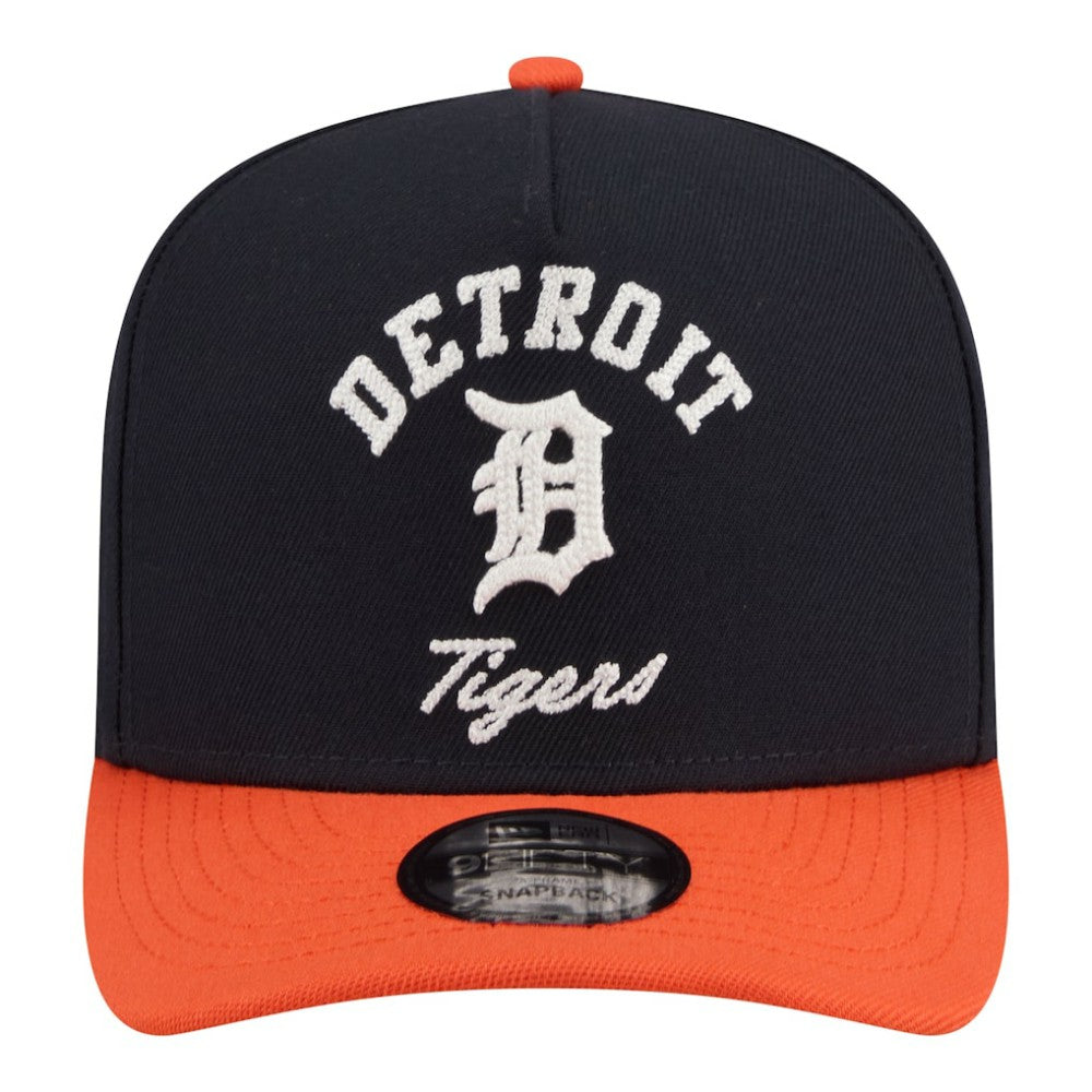 Detroit Tigers New Era Arched A-Frame 9FIFTY Adjustable Hat Sale