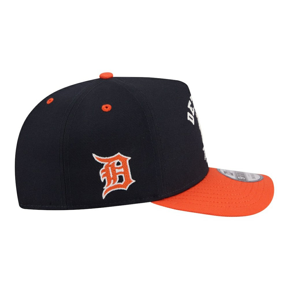 Detroit Tigers New Era Arched A-Frame 9FIFTY Adjustable Hat Sale