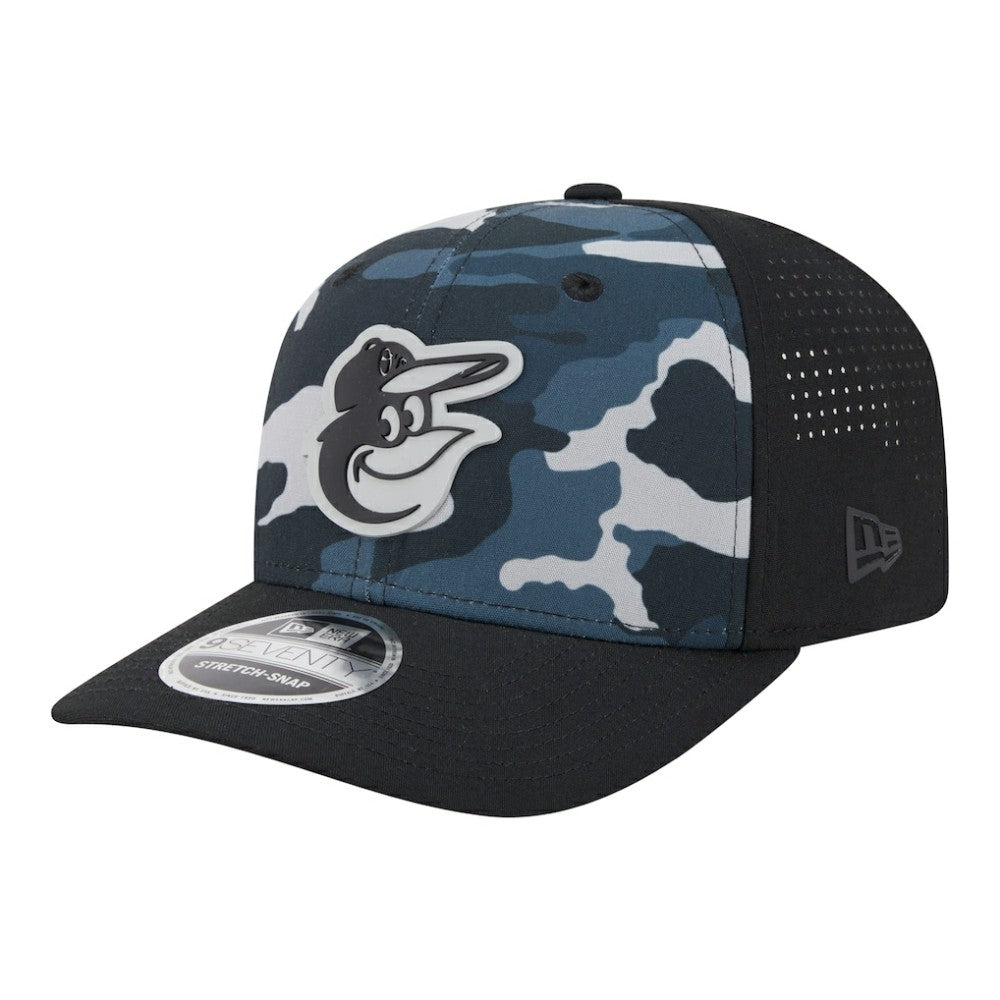 Baltimore Orioles New Era Tonal Camo 9SEVENTY Stretch-Snap Hat Online