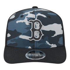 Boston Red Sox New Era Tonal Camo 9SEVENTY Stretch-Snap Hat Lifestyle