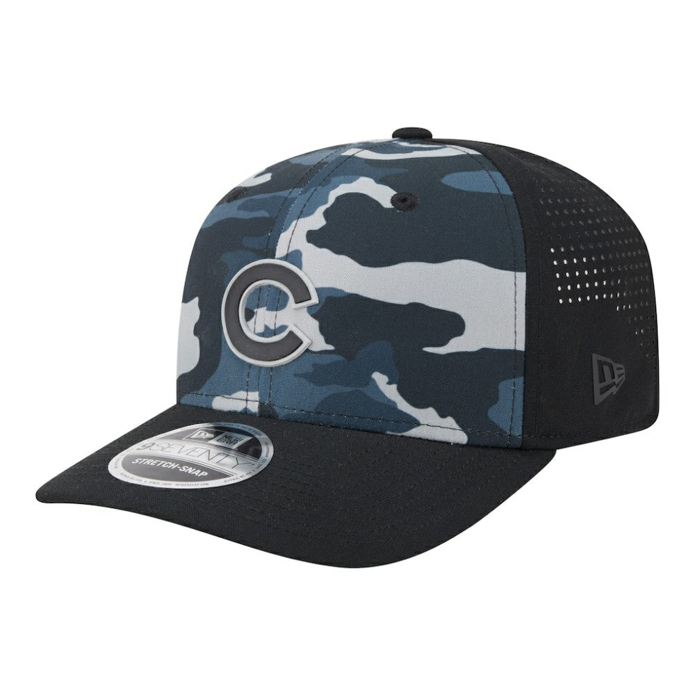 Chicago Cubs New Era Tonal Camo 9SEVENTY Stretch-Snap Hat discount