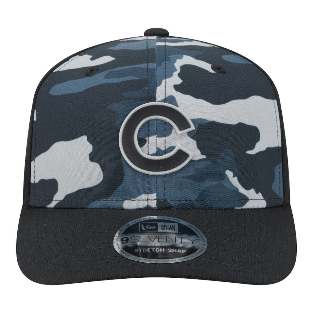 Chicago Cubs New Era Tonal Camo 9SEVENTY Stretch-Snap Hat discount