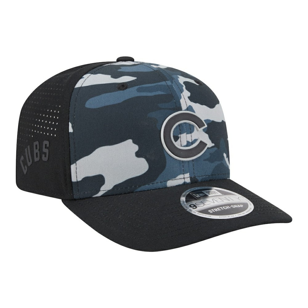 Chicago Cubs New Era Tonal Camo 9SEVENTY Stretch-Snap Hat discount
