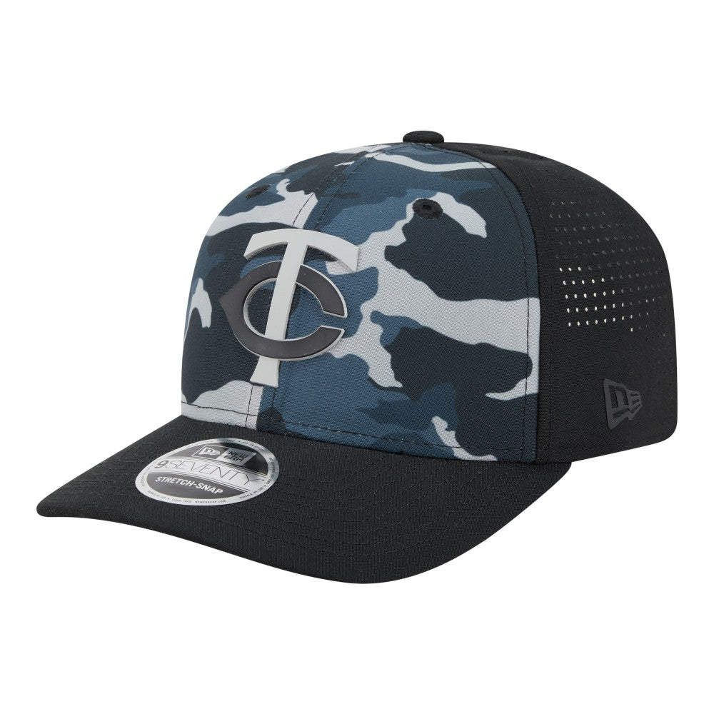 Minnesota Twins New Era Tonal Camo 9SEVENTY Stretch-Snap Hat Clearance