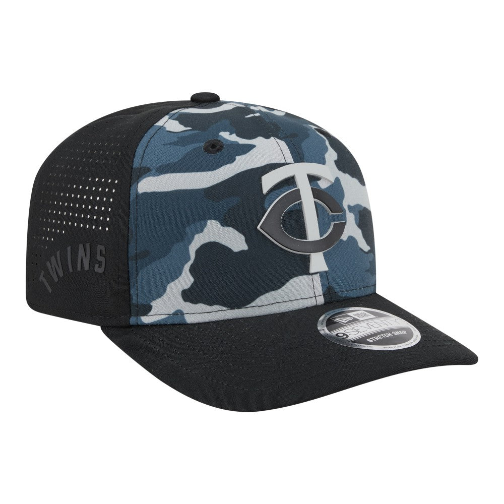 Minnesota Twins New Era Tonal Camo 9SEVENTY Stretch-Snap Hat Clearance