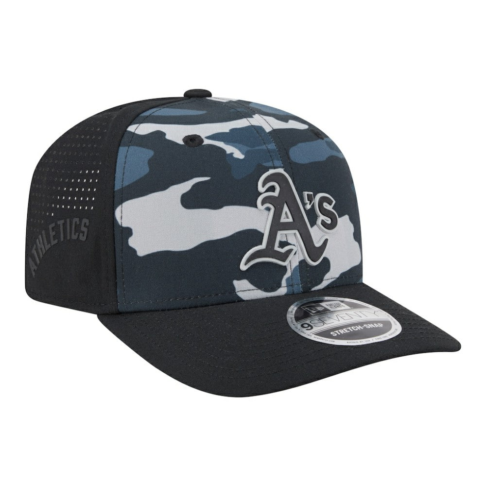 Athletics New Era Tonal Camo 9SEVENTY Stretch-Snap Hat Sale