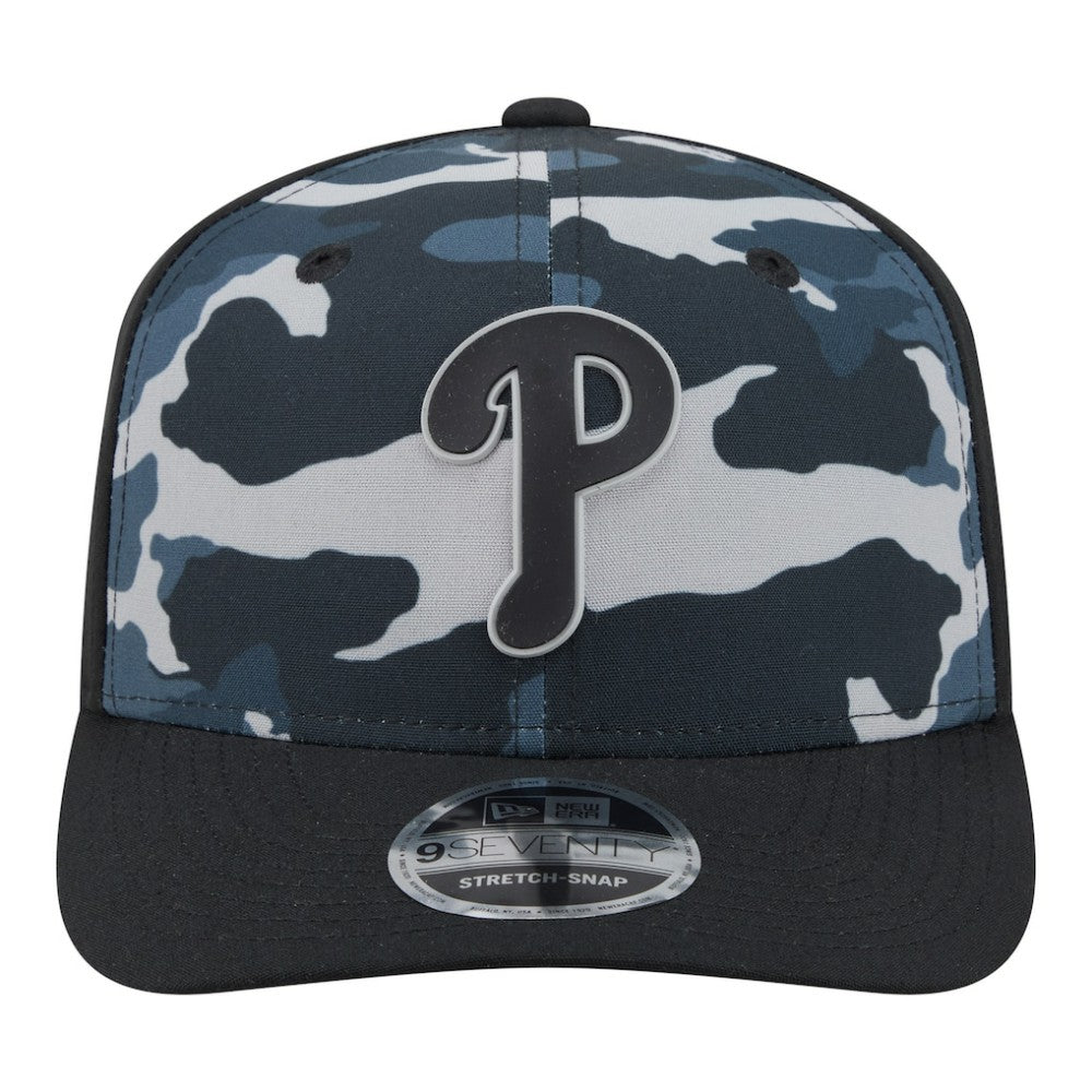 Philadelphia Phillies New Era Tonal Camo 9SEVENTY Stretch-Snap Hat Clearance