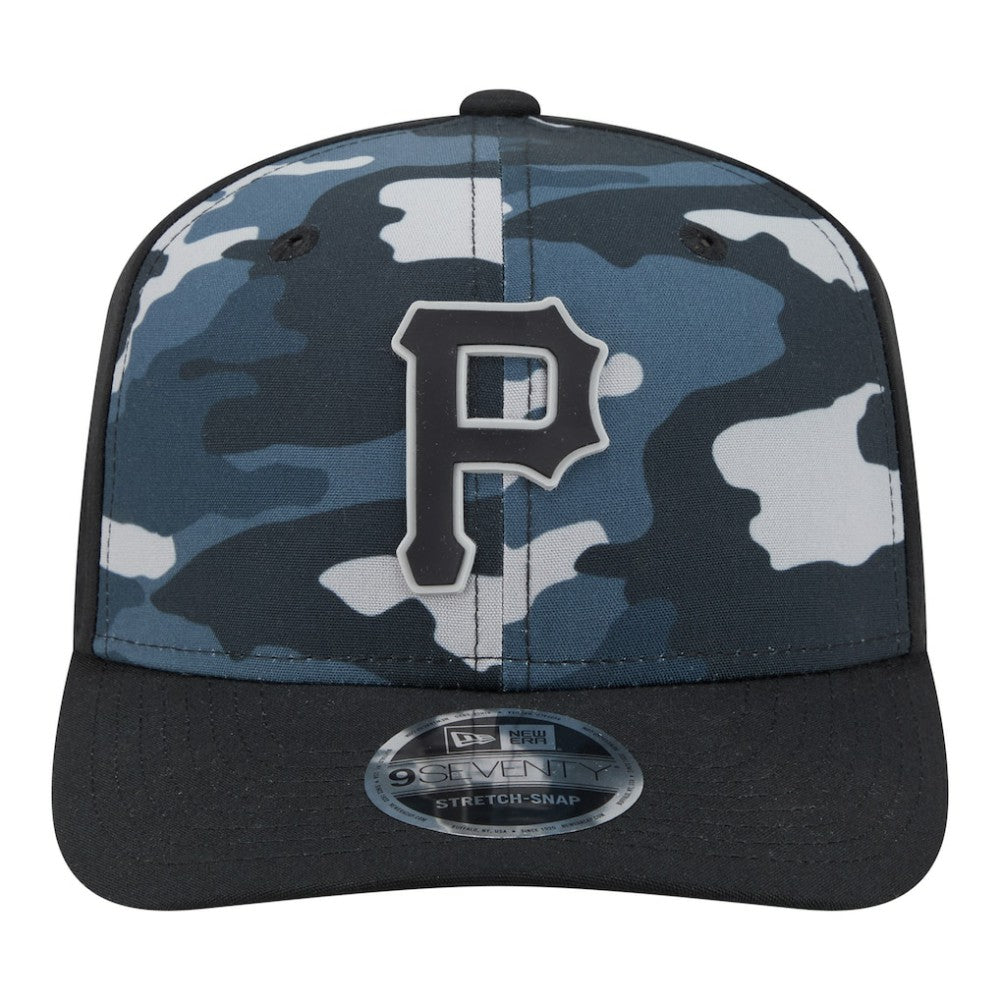 Pittsburgh Pirates New Era Tonal Camo 9SEVENTY Stretch-Snap Hat Sale
