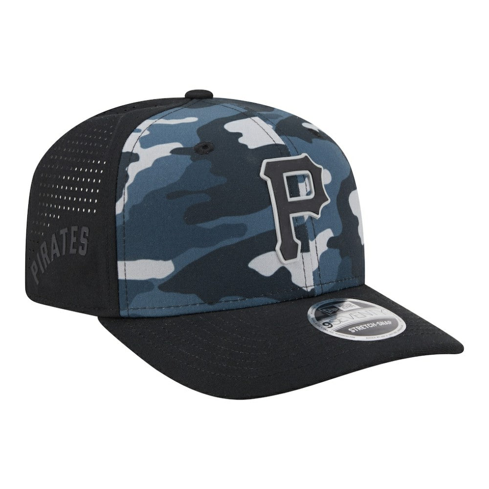 Pittsburgh Pirates New Era Tonal Camo 9SEVENTY Stretch-Snap Hat Sale