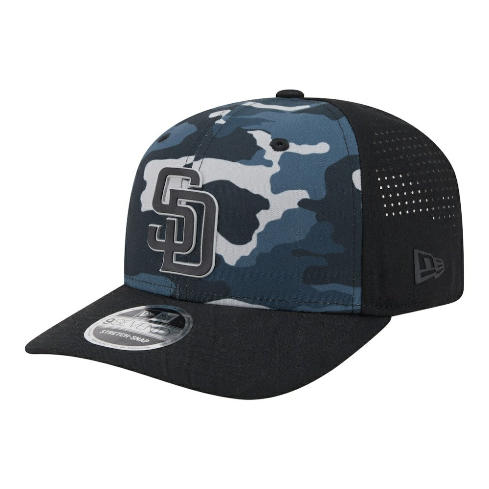 San Diego Padres New Era Tonal Camo 9SEVENTY Stretch-Snap Hat Sale