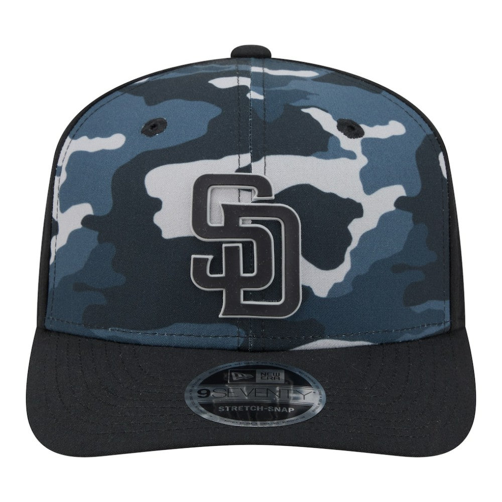 San Diego Padres New Era Tonal Camo 9SEVENTY Stretch-Snap Hat Sale