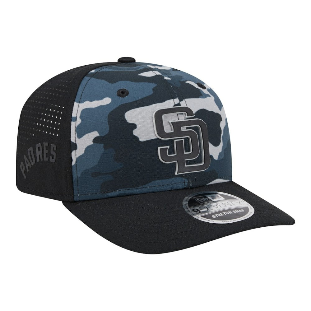 San Diego Padres New Era Tonal Camo 9SEVENTY Stretch-Snap Hat Sale