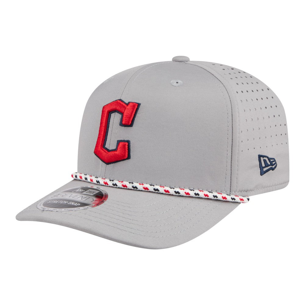Cleveland Guardians New Era Sport Rope 9SEVENTY Adjustable Hat discount