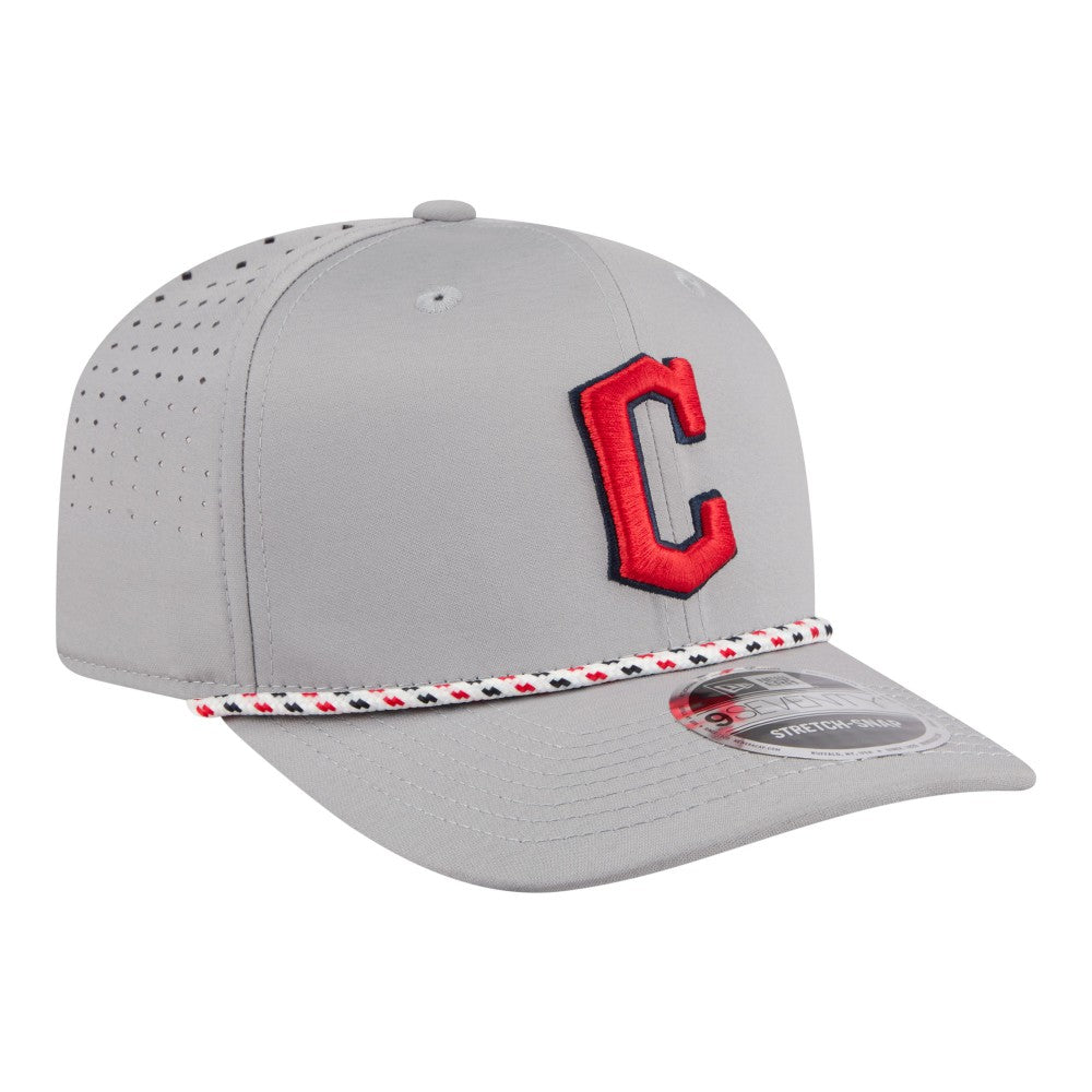 Cleveland Guardians New Era Sport Rope 9SEVENTY Adjustable Hat discount