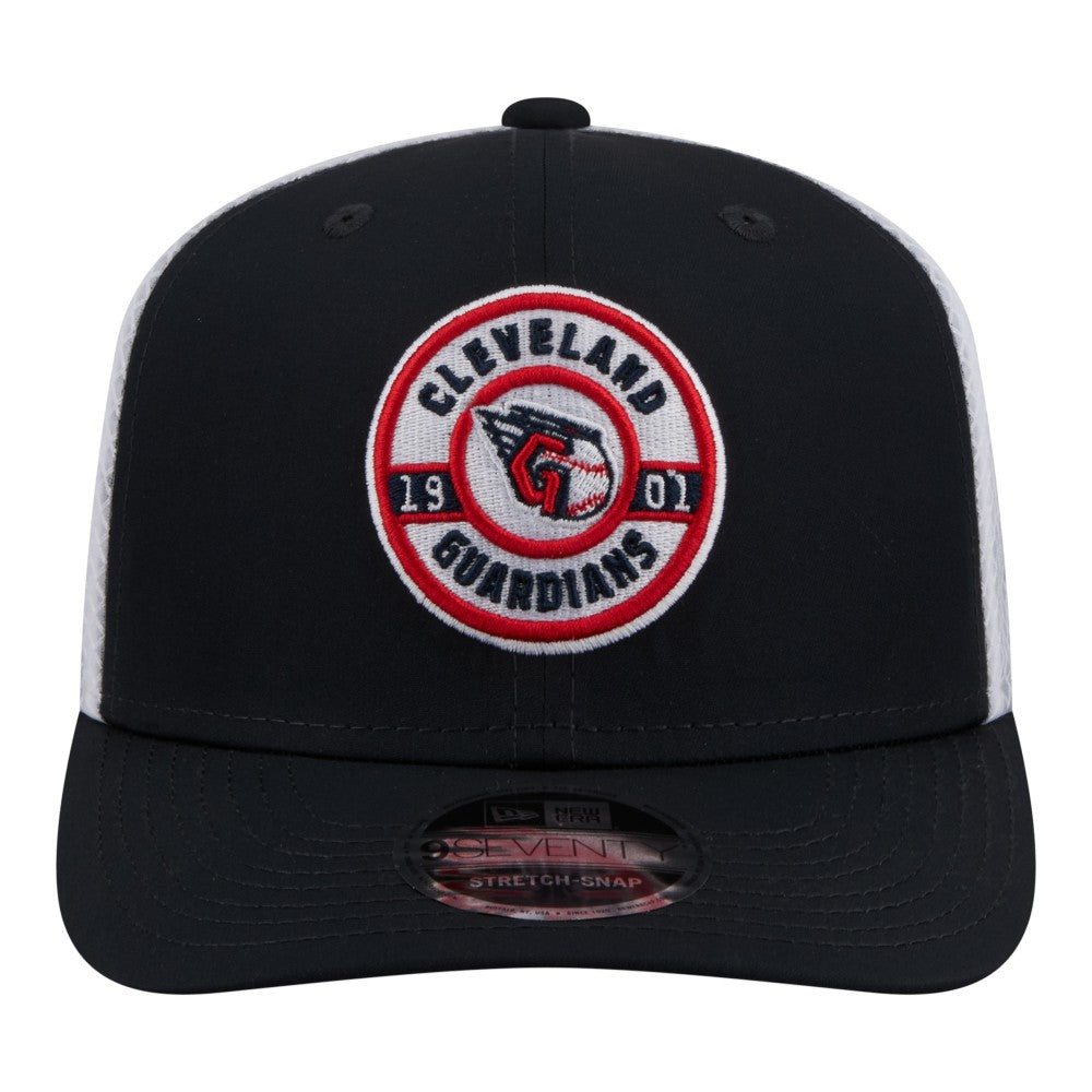 Cleveland Guardians New Era Active 9SEVENTY Adjustable Trucker Hat On Sale