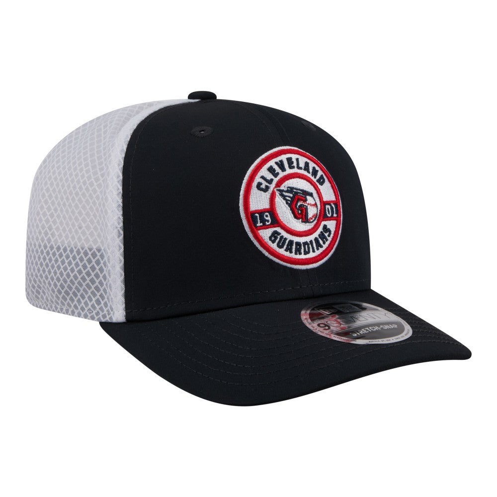 Cleveland Guardians New Era Active 9SEVENTY Adjustable Trucker Hat On Sale