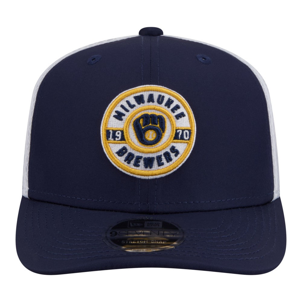 Milwaukee Brewers New Era Active 9SEVENTY Adjustable Trucker Hat Online
