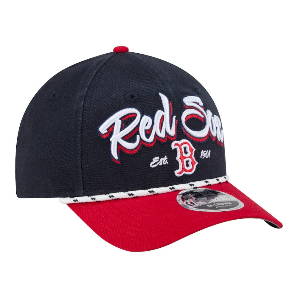 Boston Red Sox New Era Team Loyal 9FORTY M-Crown Adjustable Hat Sale