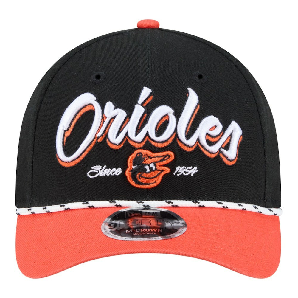Baltimore Orioles New Era Team Loyal 9FORTY M-Crown Adjustable Hat discount