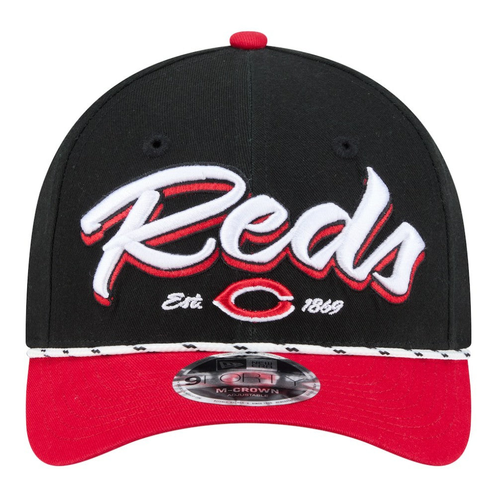 Cincinnati Reds New Era Team Loyal 9FORTY M-Crown Adjustable Hat Clearance