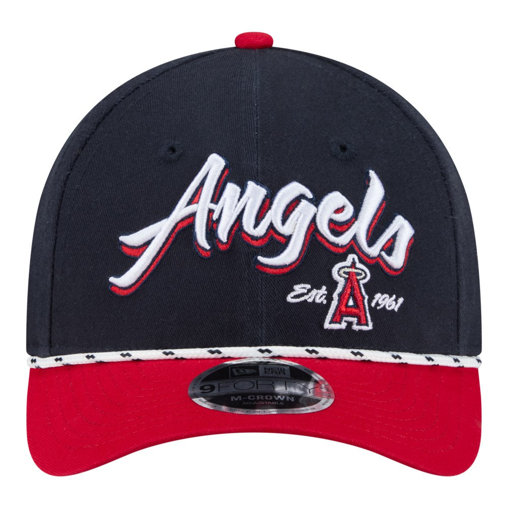 Los Angeles Angels New Era Team Loyal 9FORTY M-Crown Adjustable Hat Clearance