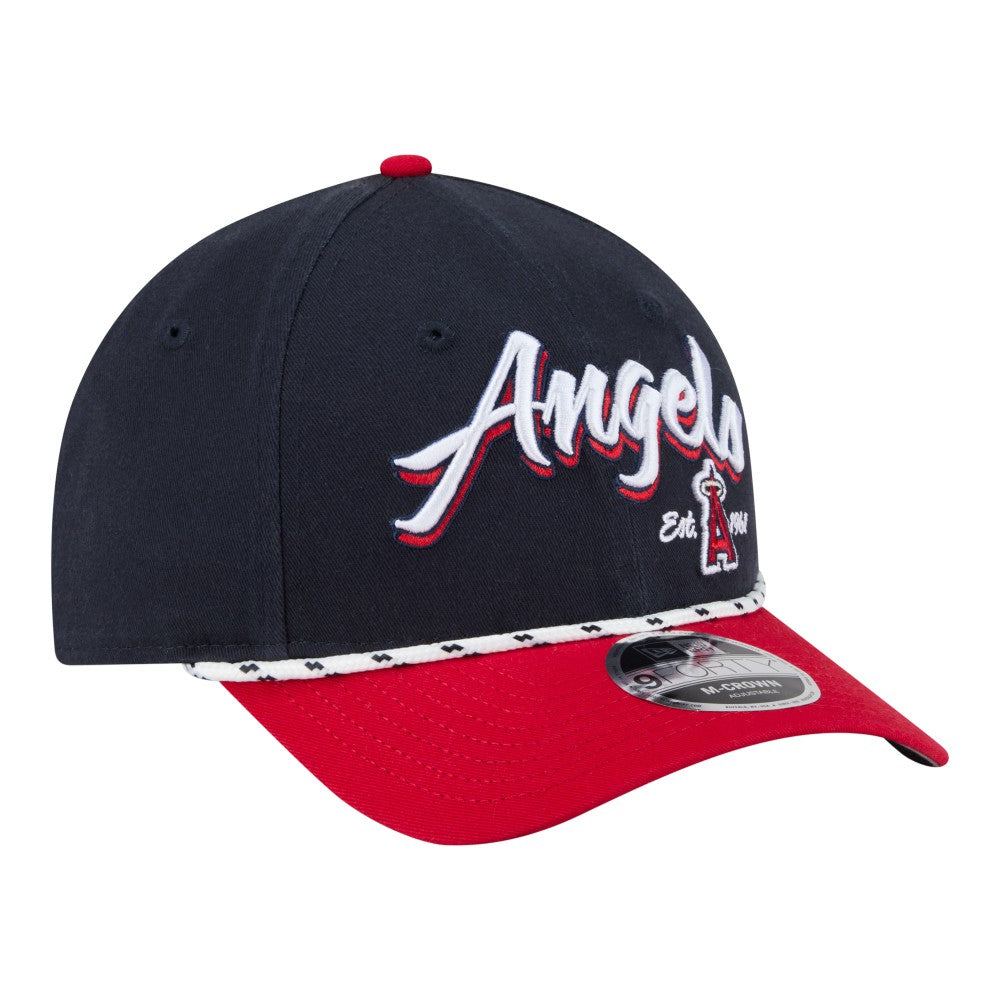 Los Angeles Angels New Era Team Loyal 9FORTY M-Crown Adjustable Hat Clearance