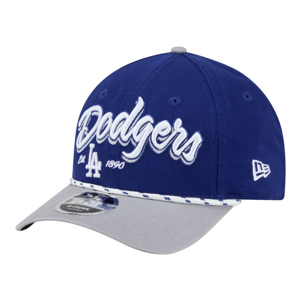 Los Angeles Dodgers New Era Team Loyal 9FORTY M-Crown Adjustable Hat for sale