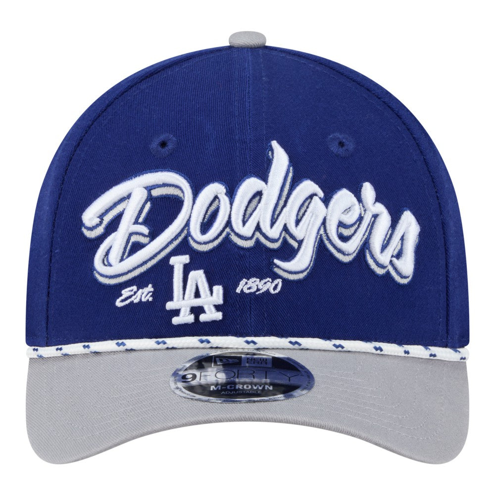 Los Angeles Dodgers New Era Team Loyal 9FORTY M-Crown Adjustable Hat for sale