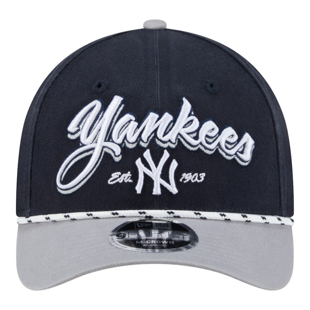 New York Yankees New Era Team Loyal 9FORTY M-Crown Adjustable Hat Online