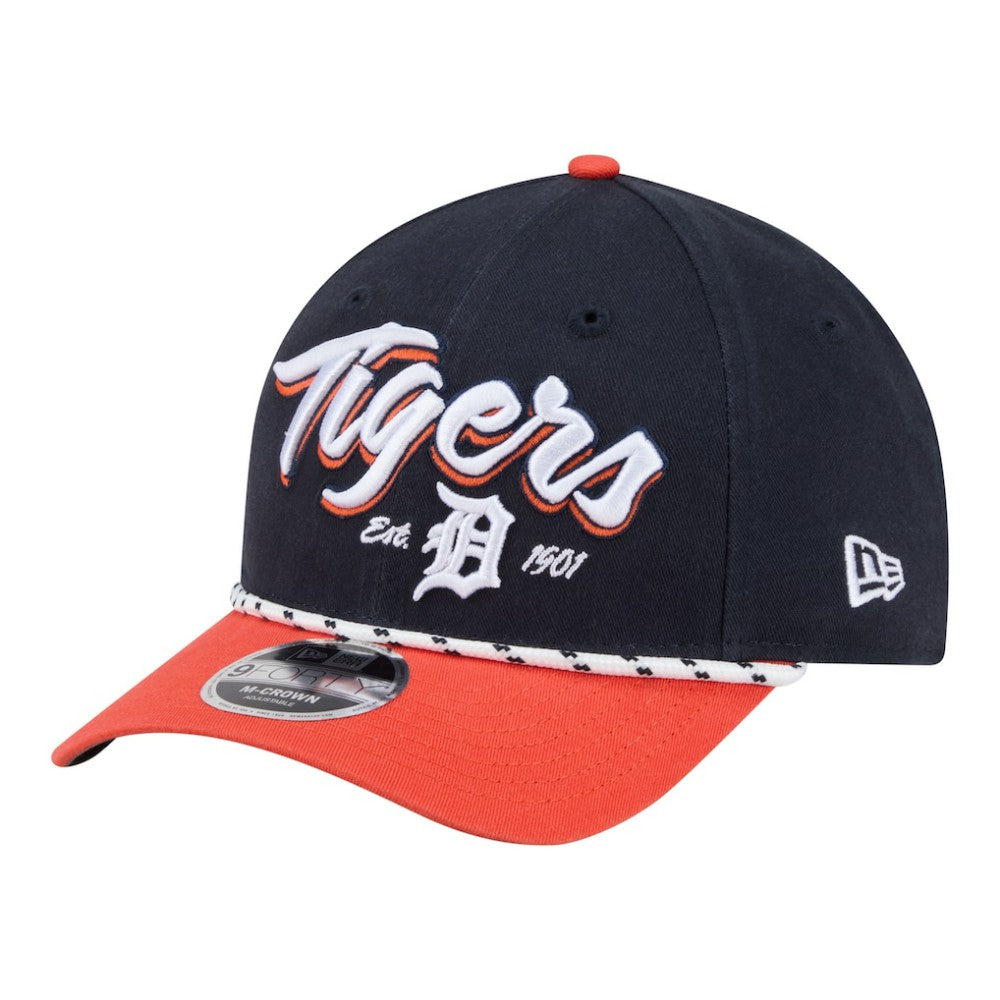 Detroit Tigers New Era Team Loyal 9FORTY M-Crown Adjustable Hat Lifestyle