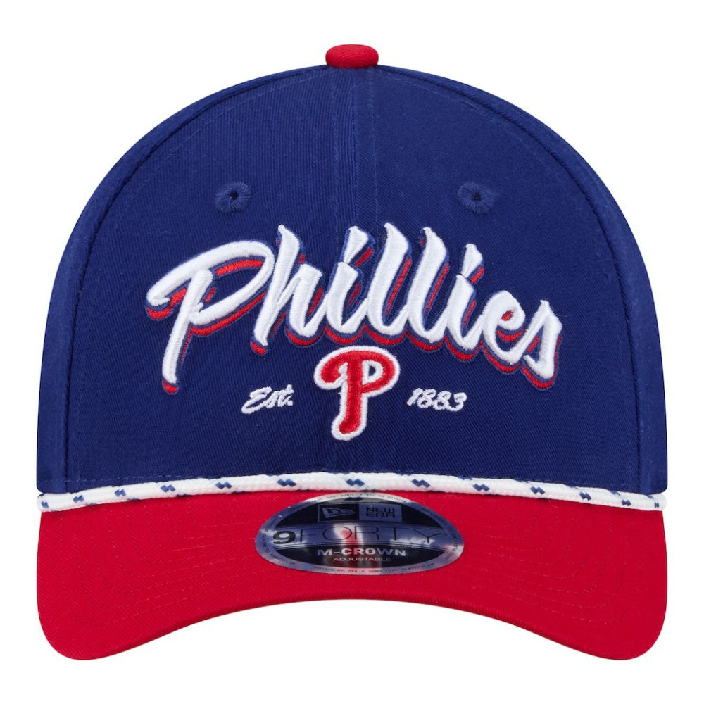 Philadelphia Phillies New Era Team Loyal 9FORTY M-Crown Adjustable Hat Near Me