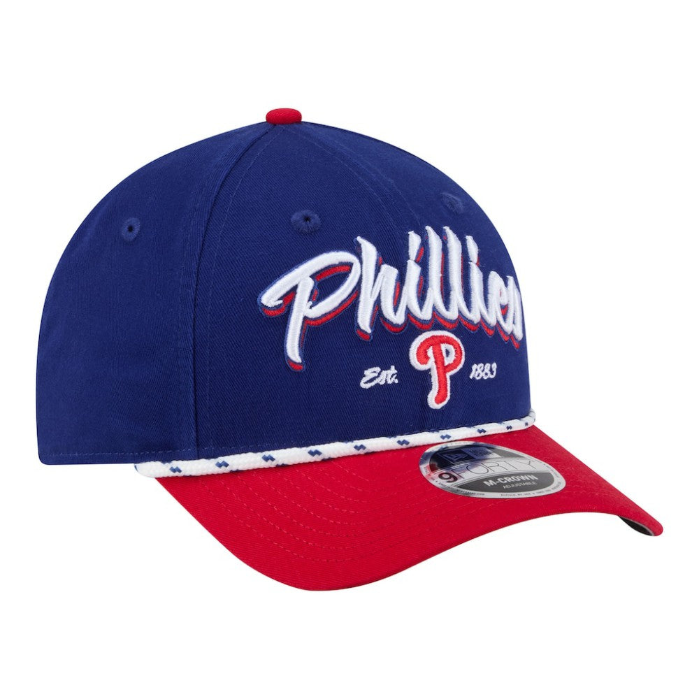 Philadelphia Phillies New Era Team Loyal 9FORTY M-Crown Adjustable Hat Near Me