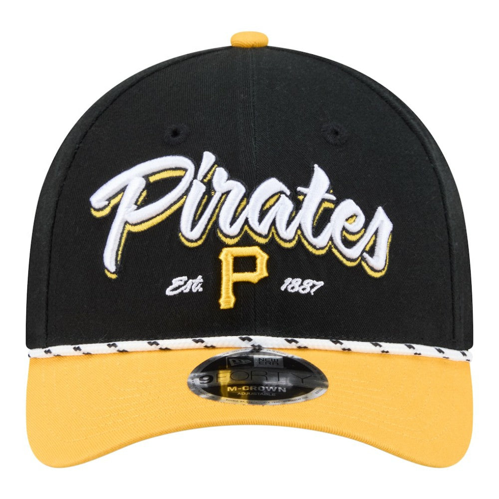 Pittsburgh Pirates New Era Team Loyal 9FORTY M-Crown Adjustable Hat Online