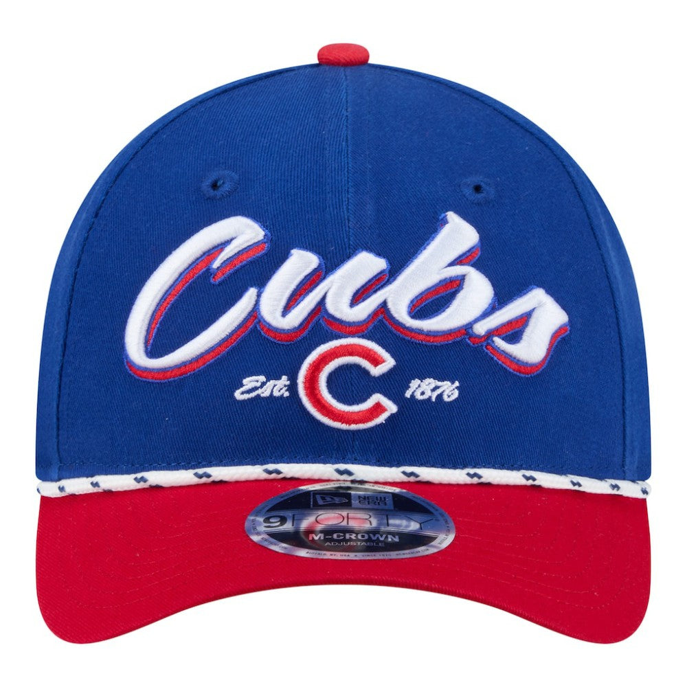 Chicago Cubs New Era Team Loyal 9FORTY M-Crown Adjustable Hat discount