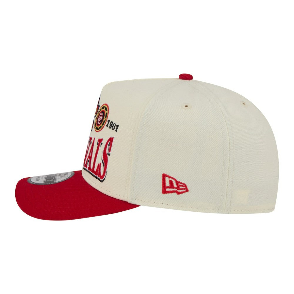 Washington Nationals New Era Throwback Tri-Hit A-Frame 9FIFTY Adjustable Hat Lifestyle