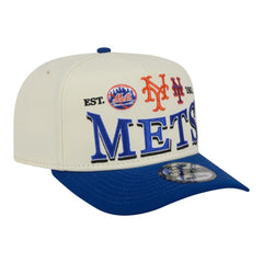 New York Mets New Era Throwback Tri-Hit A-Frame 9FIFTY Adjustable Hat for sale
