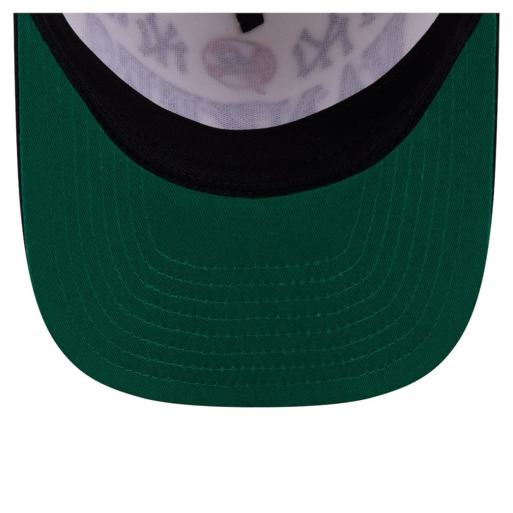 New York Yankees New Era Throwback Tri-Hit A-Frame 9FIFTY Adjustable Hat Lifestyle