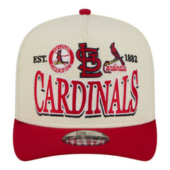 St. Louis Cardinals New Era Throwback Tri-Hit A-Frame 9FIFTY Adjustable Hat Near Me